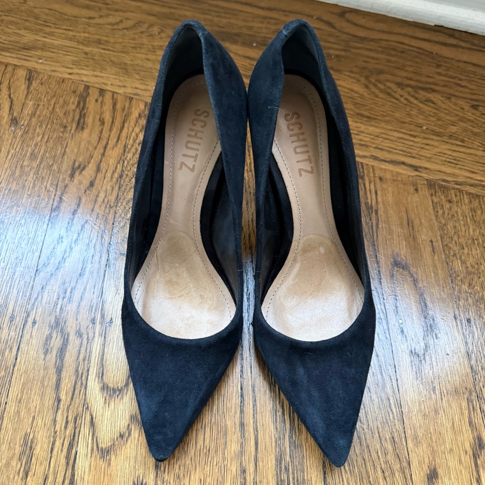 Schutz Lou Lo Pointed Toe Heels